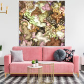 Liquid Kinetic Painting  Canvas Afdruk (Insitu (Woonkamer))