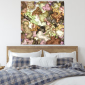 Liquid Kinetic Painting  Canvas Afdruk (Insitu (Slaapkamer))