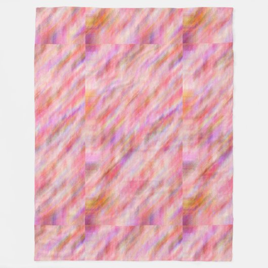 Liquid Light 13 Fleece Deken (Voorkant)