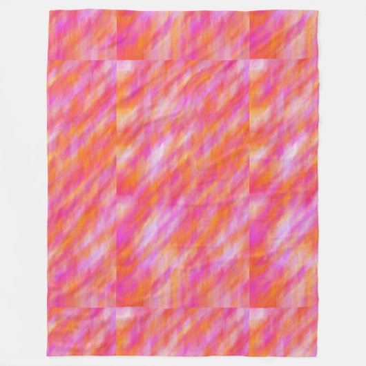 Liquid Light 3 Fleece Deken (Voorkant)