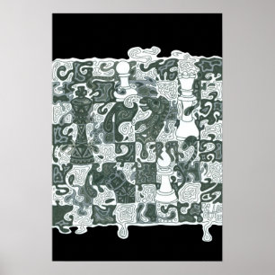 "Liquid Logic"-Poster Poster