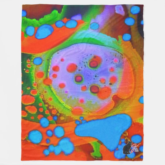 Liquid Lounging Fleece Blanket Deken (Voorkant)