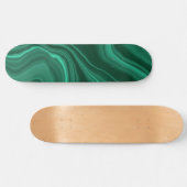 Liquid Malachiet Dream #1 #gem #decor #art Persoonlijk Skateboard (Horizontaal)