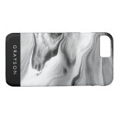 Liquid Marble-draagtas Case-Mate iPhone Case (Achterkant (Horizontaal))