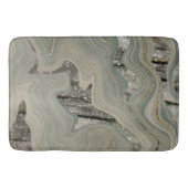 Liquid Marble Wave Glitter Glam 1 Badmat (Voorkant)