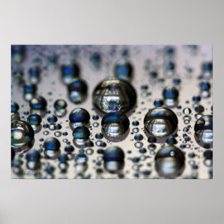 Liquid Mercury Poster