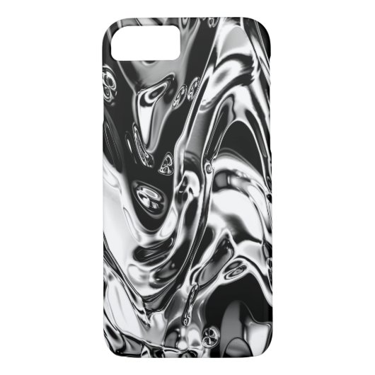Liquid Metal Phone Case Case (Achterkant)