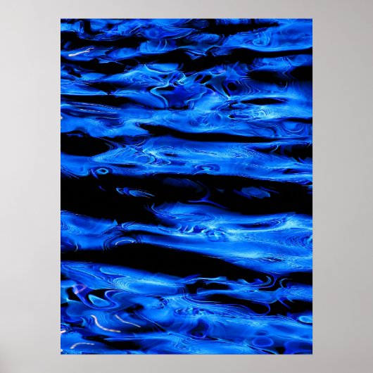 Liquid Neon 1 Poster (Voorkant)