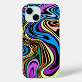 Liquid Paint Marbling Effect Case-Mate iPhone Case (Achterkant)