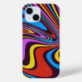 Liquid Paint Marbling Effect Case-Mate iPhone Case (Achterkant)
