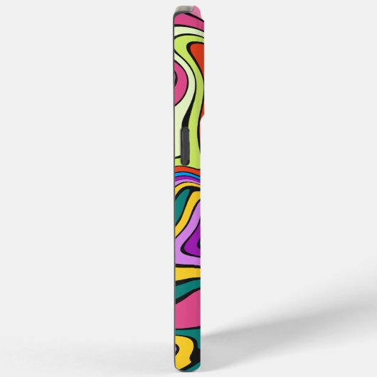 Liquid Paint Marbling Effect Case-Mate iPhone Case (Achterkant / Rechts)