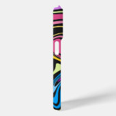 Liquid Paint Marbling Effect iPhone Case (Achterkant / Rechts)