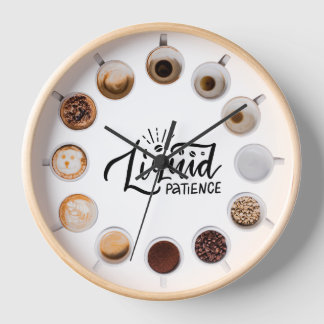 Liquid Patience wandklok