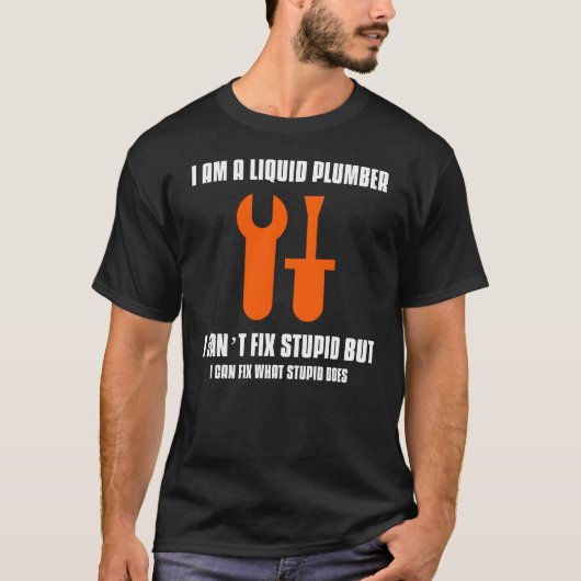 LIQUID PLUMBER T-SHIRT (Voorkant)