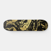 Liquid Rich Gold black zwemt dij Persoonlijk Skateboard (Horizontaal)