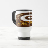 Liquid Sanity Coffee Humor Travel Mug Reisbeker (Voorkant links)