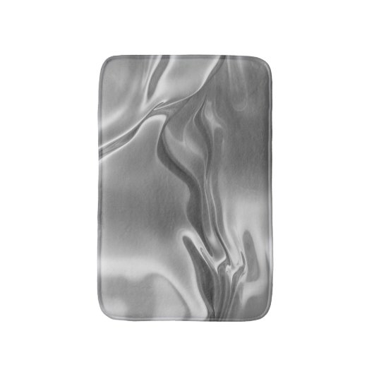 Liquid Silver Digital Print Badmat (Voorkant Verticaal)