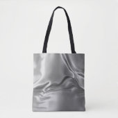 Liquid Silver Digital Print Tote Bag (Voorkant)