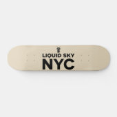 LIQUID SKY DESIGN DECK1 PERSOONLIJK SKATEBOARD (Horizontaal)