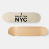 LIQUID SKY DESIGN DECK1 PERSOONLIJK SKATEBOARD (Horizontaal)