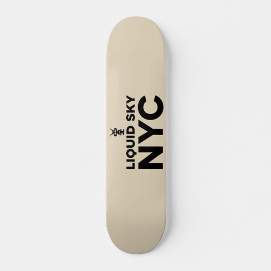 LIQUID SKY DESIGN DECK1 PERSOONLIJK SKATEBOARD (Voorkant)
