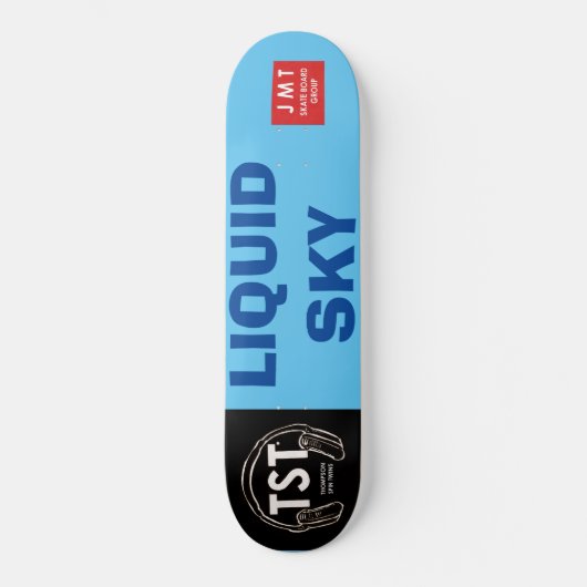 LIQUID SKY Skateboards / JMT Skateboards (Voorkant)