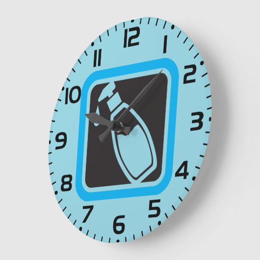 Liquid Soap Dispenser Pump Bottle Icon Grote Klok (Hoek)