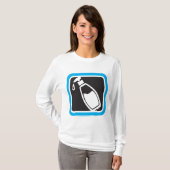 Liquid Soap Dispenser Pump Bottle Icon T-shirt (Voorkant volledig)