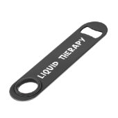 Liquid Therapy Beer Steel Bottle Opener Speed Flessenopener (Voorkant Gekanteld)