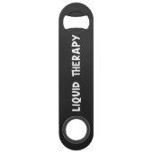 Liquid Therapy Beer Steel Bottle Opener Speed Flessenopener (Achterkant)