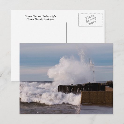 Liquid Thunder Briefkaart (Voorkant / Achterkant)