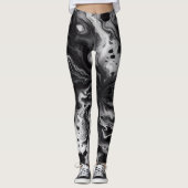 Liquid Tie Die  Leggings (Voorkant)