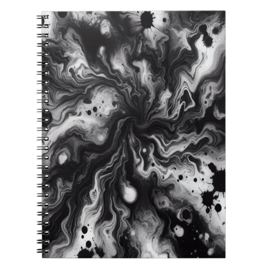 Liquid Tie Die Notebook Notitieboek (Voorkant)