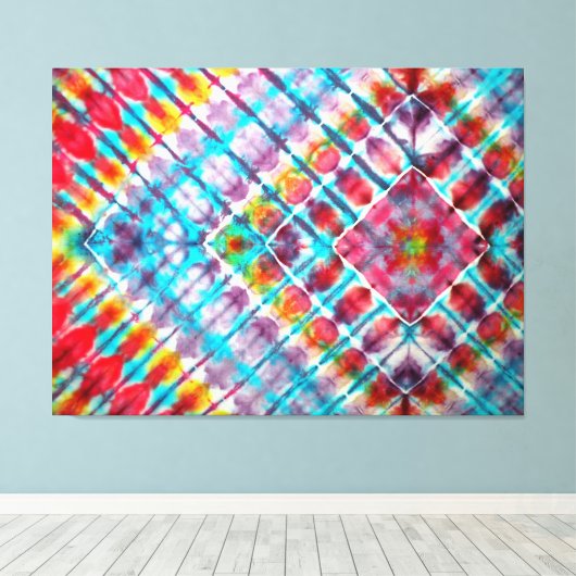 Liquid Vector Canvas Afdruk (Insitu (Houten vloer))