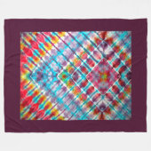 Liquid Vector Pattern Fleece Blanket (Voorkant (Horizontaal))