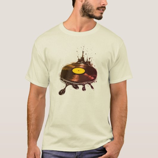 Liquid Vinyl - Retro Edition T-shirt (Voorkant)