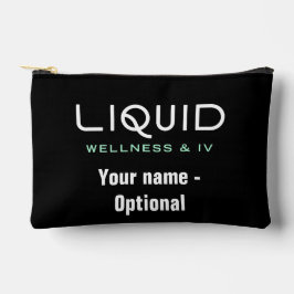 Liquid Wellness & IV - Black Accessory Pouch Etui