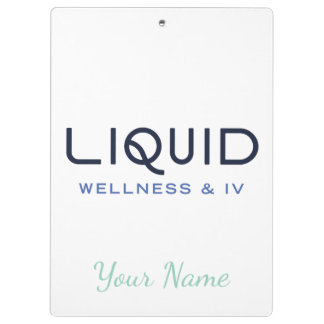 Liquid Wellness + IV Klembord - Gepersonaliseerd
