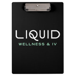 Liquid Wellness & IV Klembord - Zwart