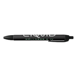 Liquid Wellness & IV-notitieboek - Zwart Zwarte Inkt Pen