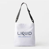 Liquid Wellness + IV-tasopties Crossbody Tas (Achterkant)