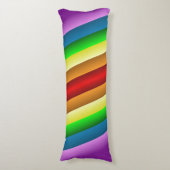 Liquidartz Double Edged Rainbow Lichaamskussen (Voorkant Verticaal)
