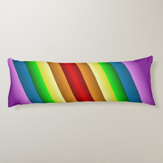 Liquidartz Double Edged Rainbow Lichaamskussen (Achterkant)