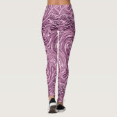 Liquide roze Leggings (Achterkant)