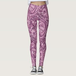 Liquide roze Leggings