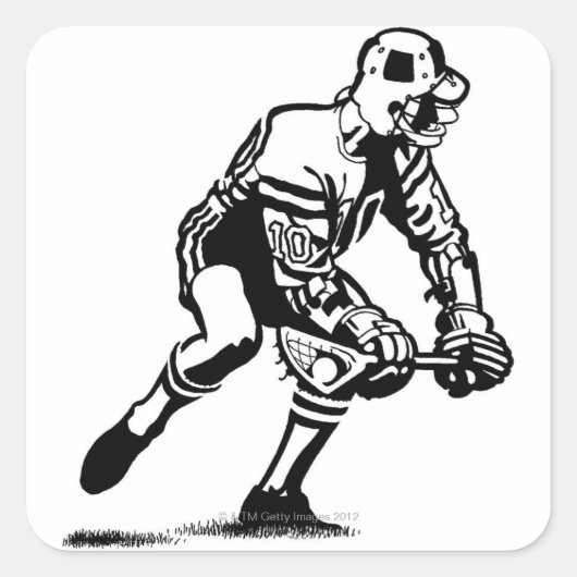 LiquidLibrary 3 Vierkante Sticker (Voorkant)