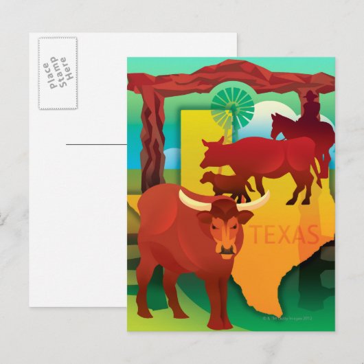 LiquidLibrary 5 Briefkaart (Voorkant / Achterkant)