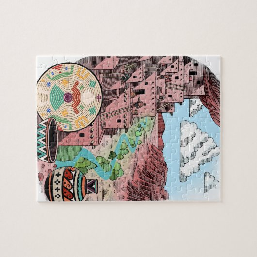 LiquidLibrary 9 Legpuzzel (Horizontaal)