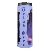 Liquify - AI Fantasy Sci-Fi Art Print Thermosbeker (Achterkant)