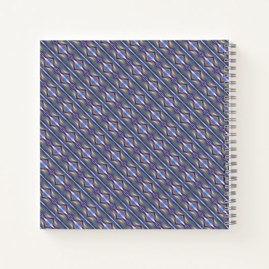 Liquify - AI Fantasy Sci-fi Digital Art Print Notitieboek (Achterkant)